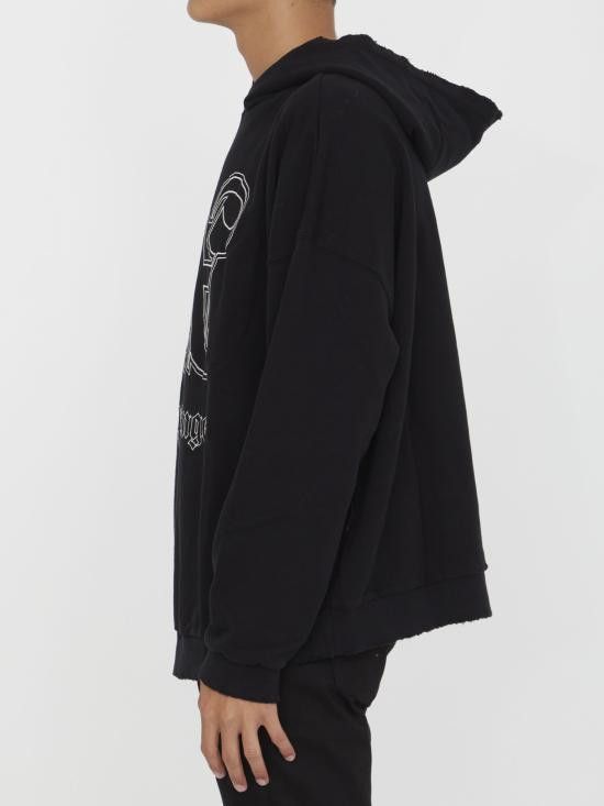 Palm Angels PALM ANGELS Men Sweater PMBB126E23 BLACK Size US M / EU 48-50 / 2 - 3 Thumbnail