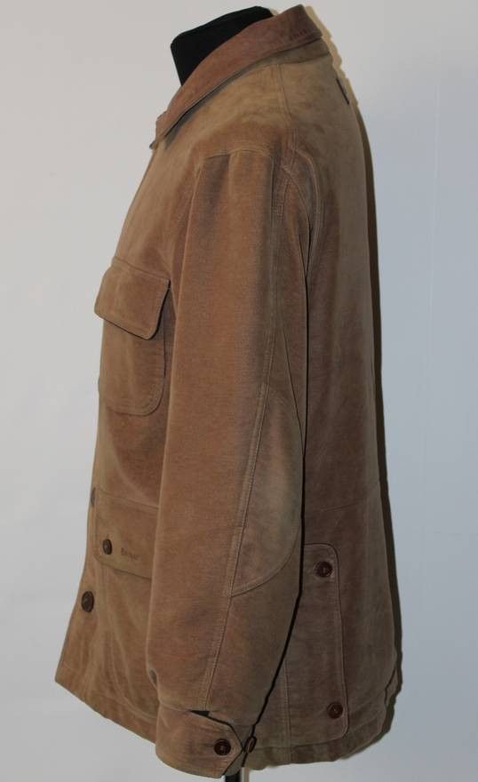 Barbour Men's BARBOUR Wetherby Moleskin Heavy Weight Warm Brown