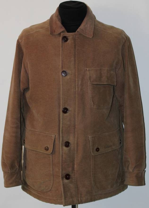 Barbour Men's BARBOUR Wetherby Moleskin Heavy Weight Warm Brown