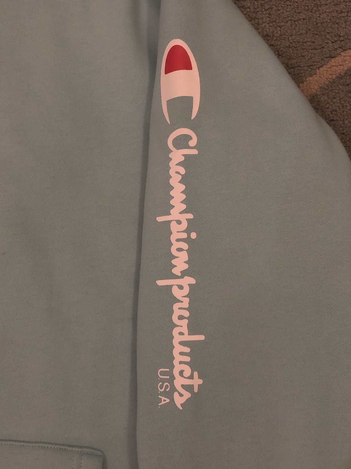 Champion × Supreme Supreme Champion Hoodie Size US XL / EU 56 / 4 - 3 Thumbnail