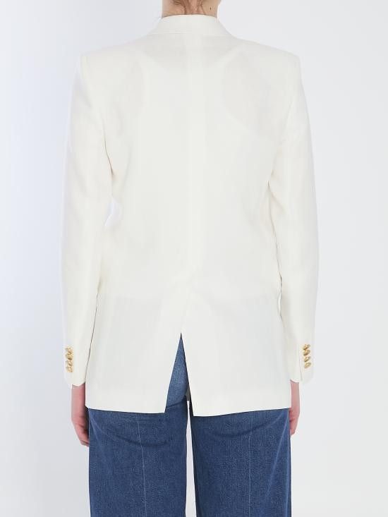 Tagliatore TAGLIATORE Women Jackets JJASMINE10B WHITE Size XS / US 0-2 / IT 36-38 - 4 Thumbnail