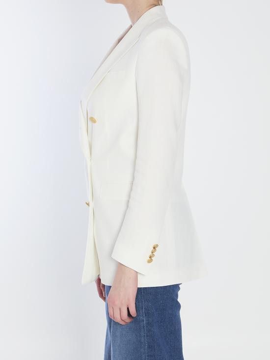 Tagliatore TAGLIATORE Women Jackets JJASMINE10B WHITE Size XS / US 0-2 / IT 36-38 - 3 Thumbnail