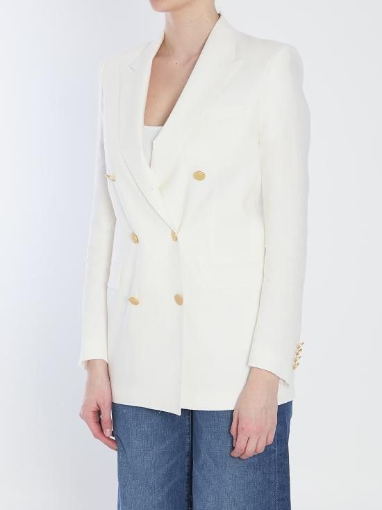 Tagliatore TAGLIATORE Women Jackets JJASMINE10B WHITE Size XS / US 0-2 / IT 36-38 - 2 Thumbnail
