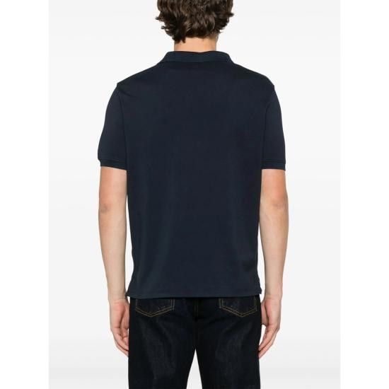 Isaia ISAIA Men Polo Shirts JP003 MCT371 800 BLUE Size US L / EU 52-54 / 3 - 3 Thumbnail