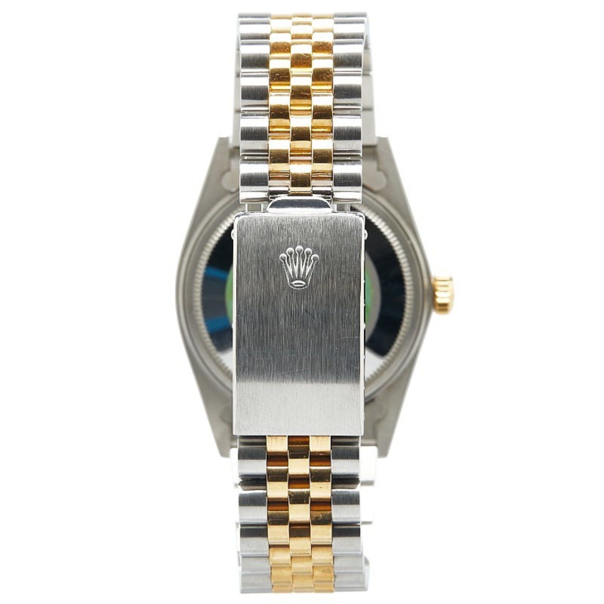 Rolex Rolex Datejust Watch 16013 Automatic Gold Dial Stainless Steel K18YG Yellow Men's ROLEX Size ONE SIZE - 4 Thumbnail