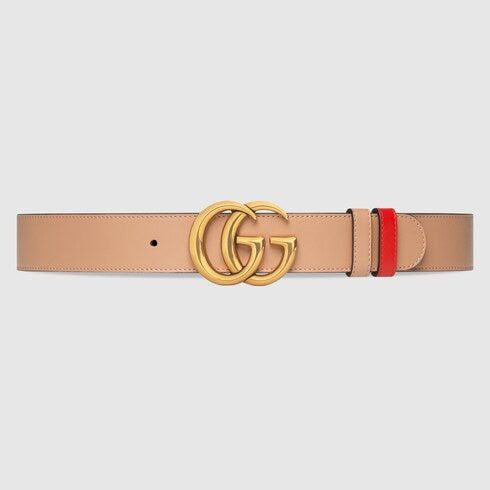 Gucci Gucci Marmont Reversible Wide Belt SIZE 65 Size ONE SIZE - 2 Thumbnail