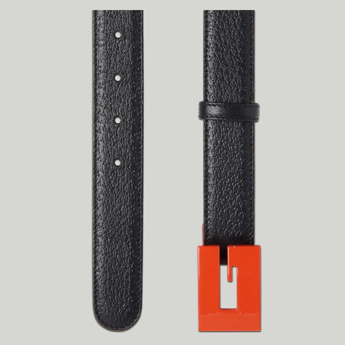 Gucci Gucci G Square Bold Buckle Belt SIZE 105 Size ONE SIZE - 2 Thumbnail