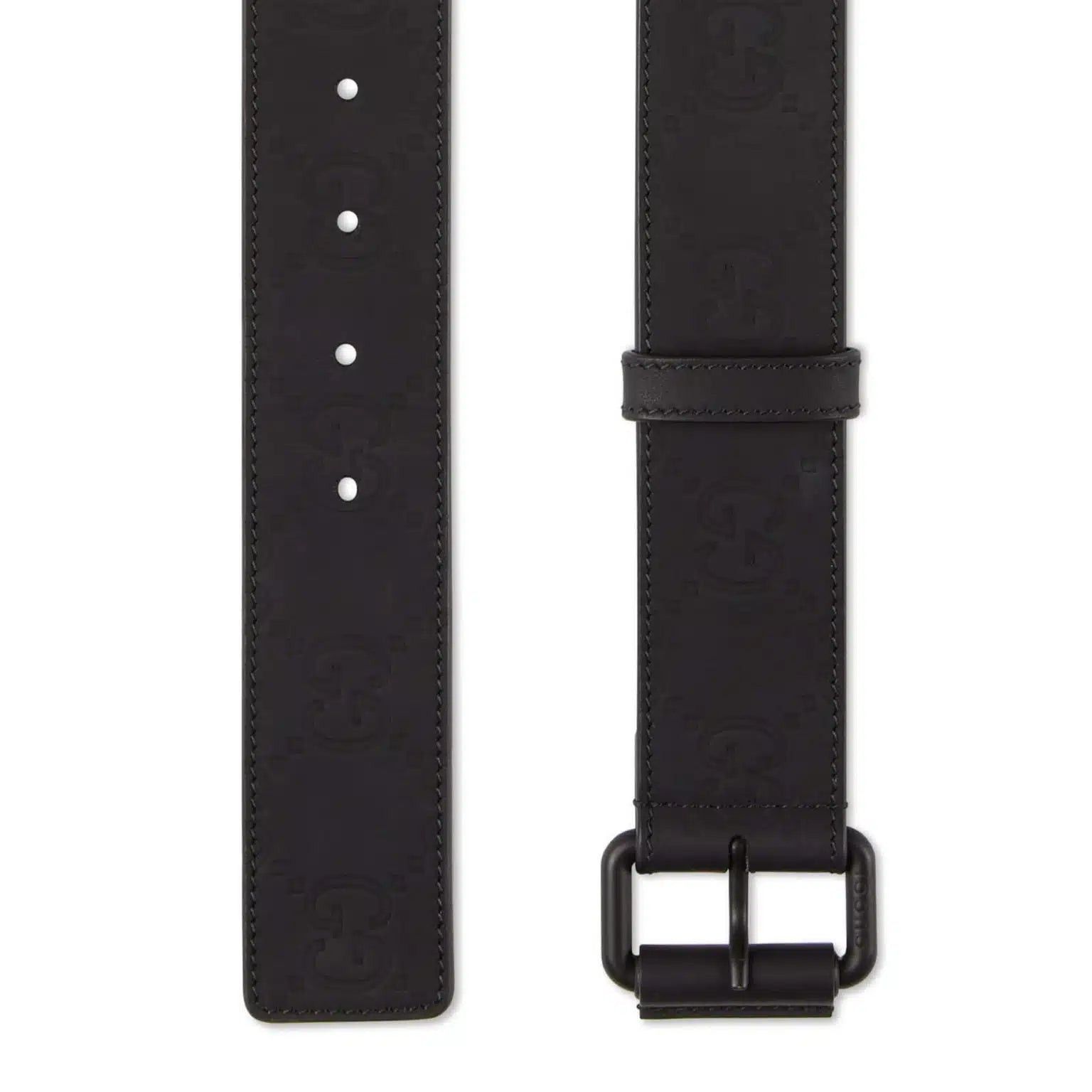 Gucci Gucci GG Rubber Effect Belt SIZE 75 Size ONE SIZE - 3 Thumbnail