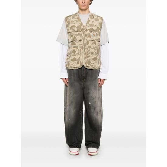 Carhartt CARHARTT Men Vests I034505 2R4XX GREEN Size US S / EU 44-46 / 1 - 5 Thumbnail