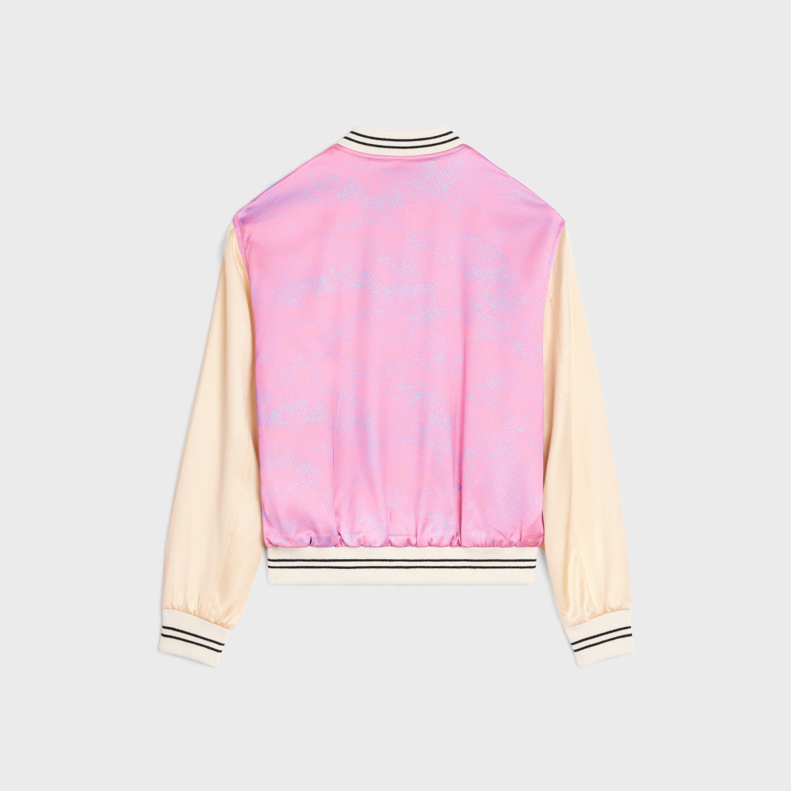 Celine Loos Ave 57 Sky Teddy Jacket in Satin Size US XL / EU 56 / 4 - 2 Thumbnail