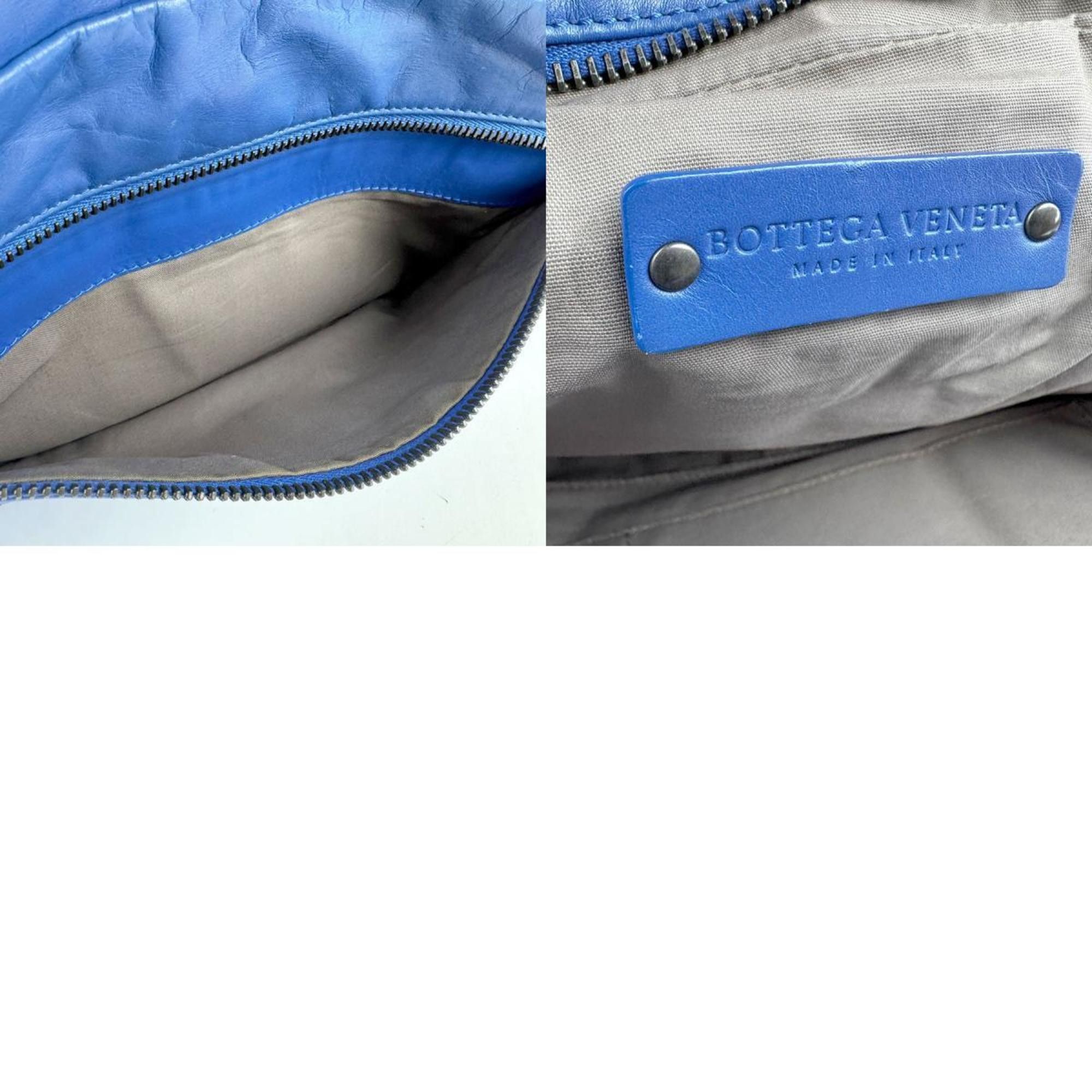 Bottega Veneta Bottega Veneta Shoulder Bag Intrecciato Leather Blue Men's z3946 Size ONE SIZE - 5 Thumbnail
