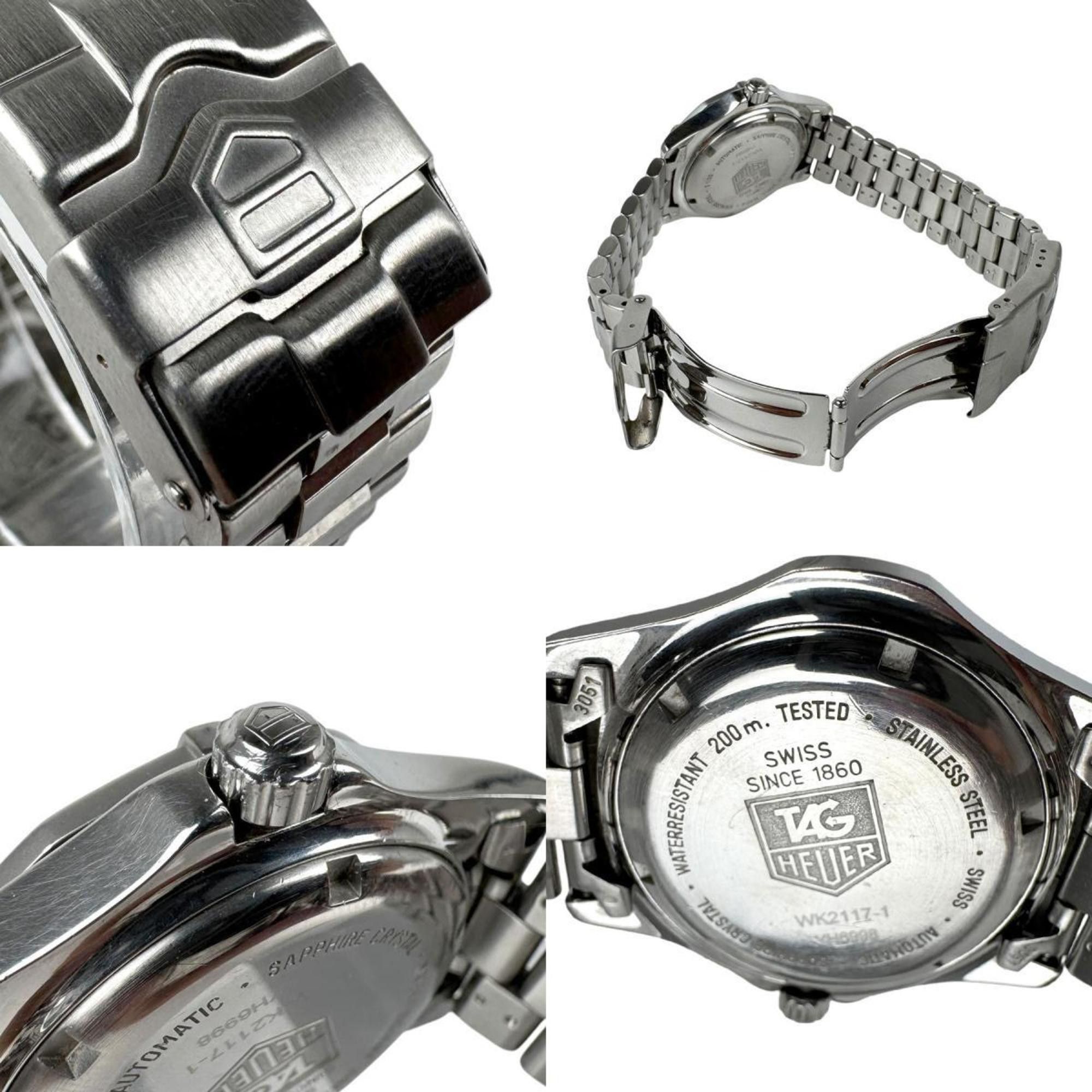 Tag Heuer TAG HEUER Watch 2000 Series Stainless Steel Silver x Navy Men's WK2117-1 Automatic Z3996 Size ONE SIZE - 5 Thumbnail