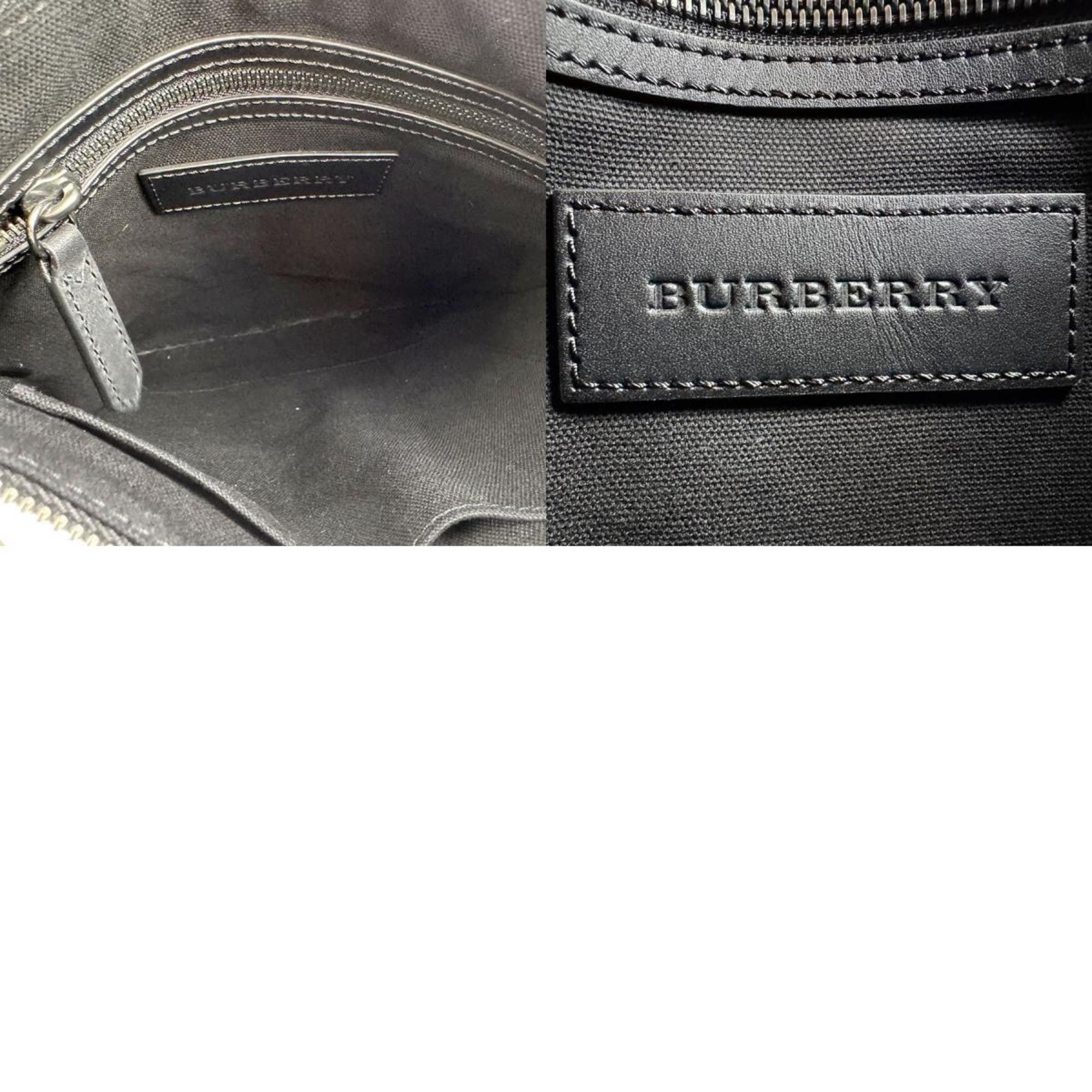 Burberry Burberry Shoulder Bag Dark Brown Black Men's z3942 Size ONE SIZE - 5 Thumbnail