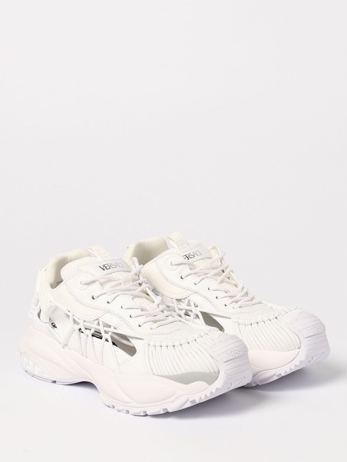 Versace Versace Sneakers Men White Size US 8 / EU 41 - 2 Thumbnail