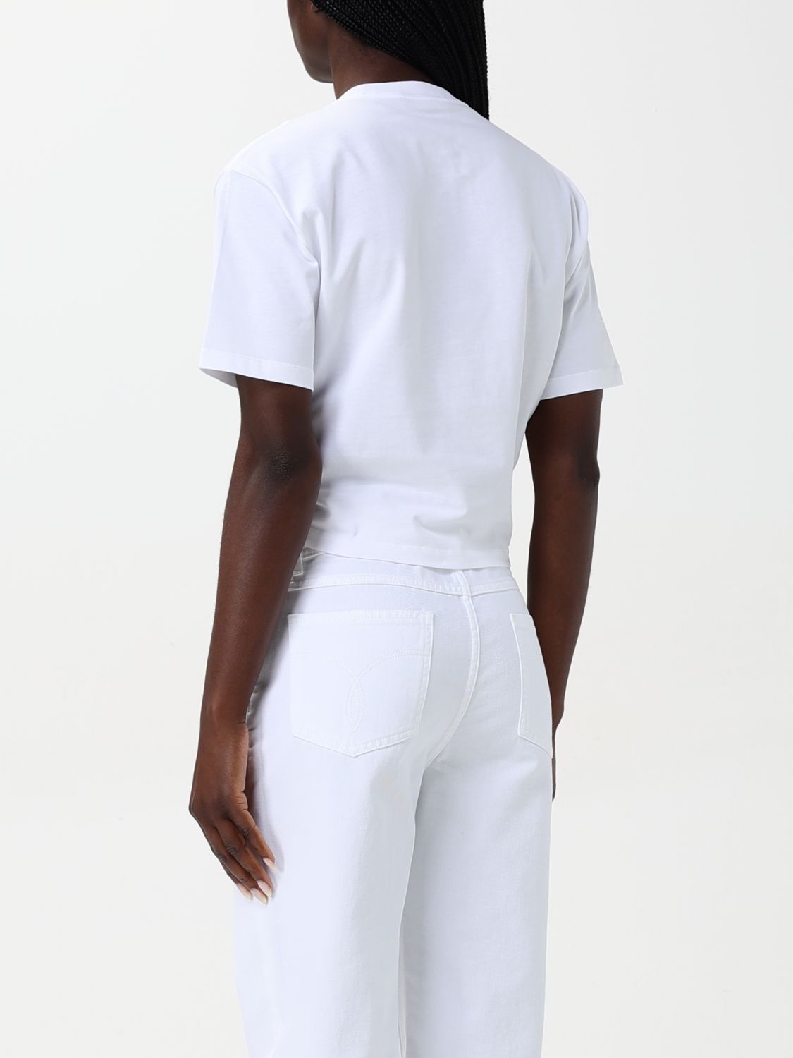 Versace Versace T-Shirt Woman White Size M / US 6-8 / IT 42-44 - 3 Thumbnail
