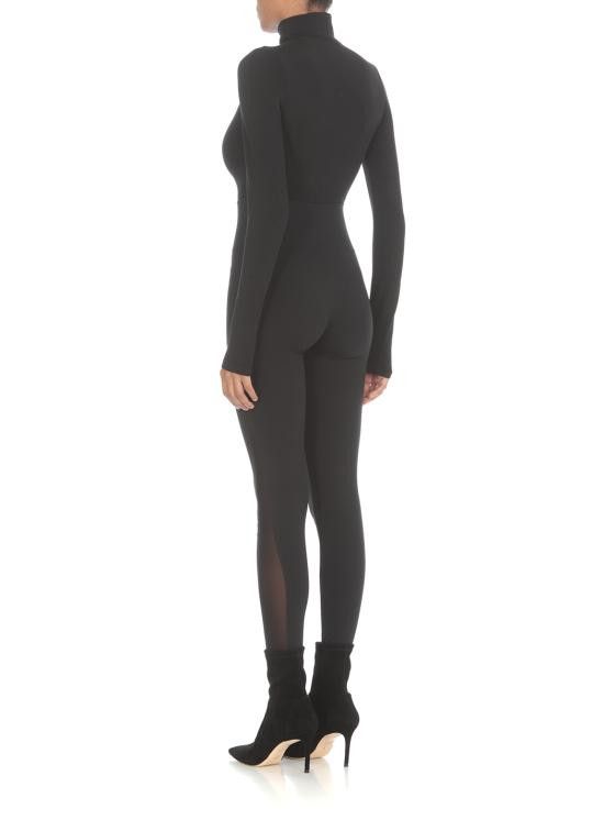 Wolford WOLFORD Women Bodysuit Tops 75083 7005 Black Size L / US 10 / IT 46 - 4 Thumbnail