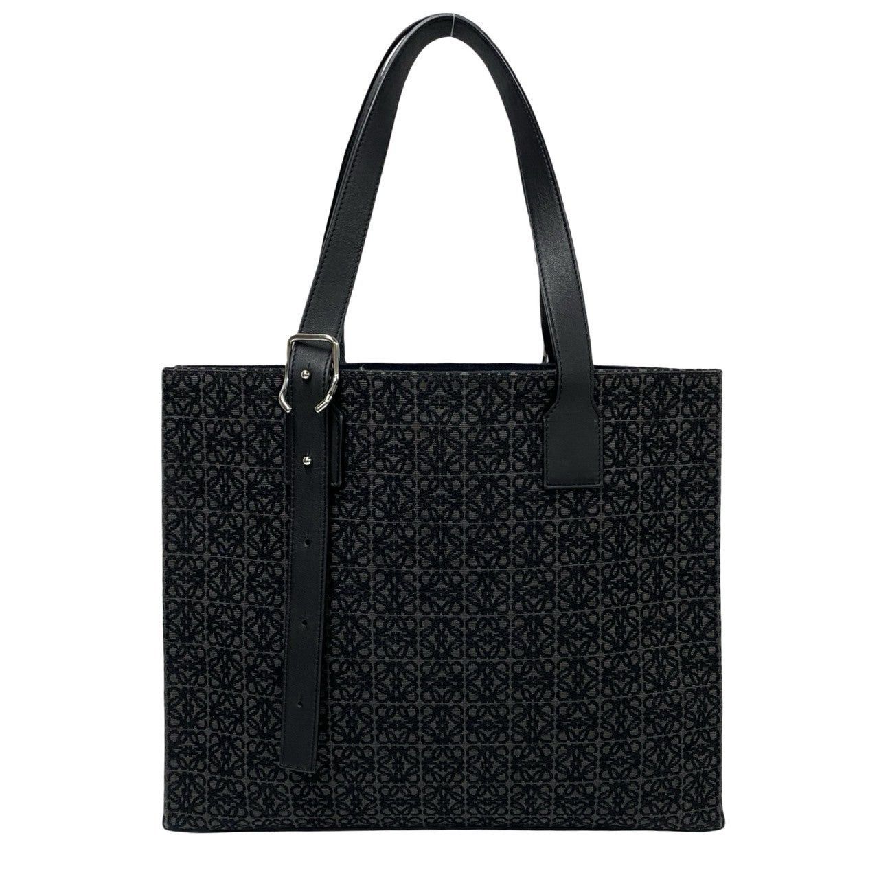 Loewe Loewe Tote Bag Black Leather Size ONE SIZE - 4 Thumbnail