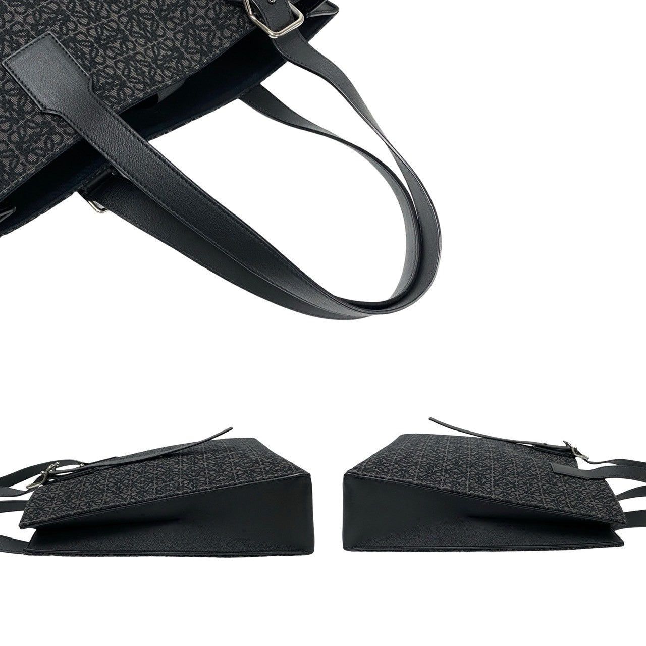 Loewe Loewe Tote Bag Black Leather Size ONE SIZE - 5 Thumbnail