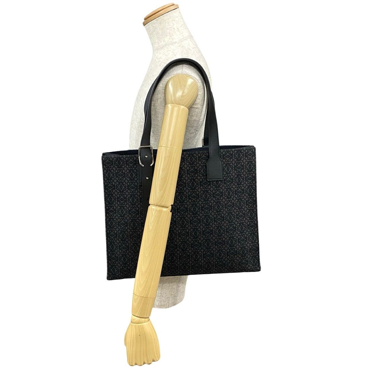 Loewe Loewe Tote Bag Black Leather Size ONE SIZE - 2 Thumbnail