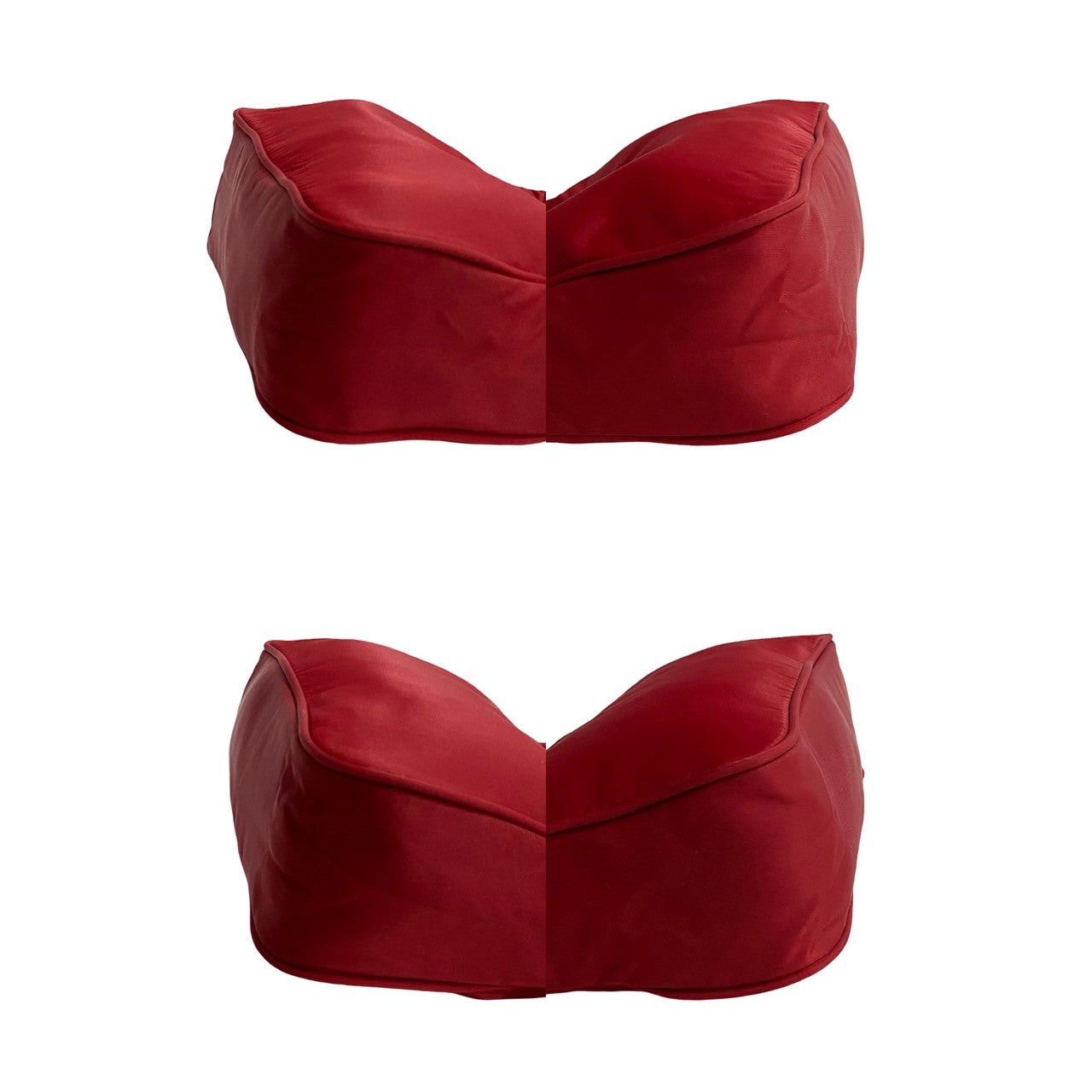 Prada Prada Handbag Red Synthetic Size ONE SIZE - 7 Thumbnail
