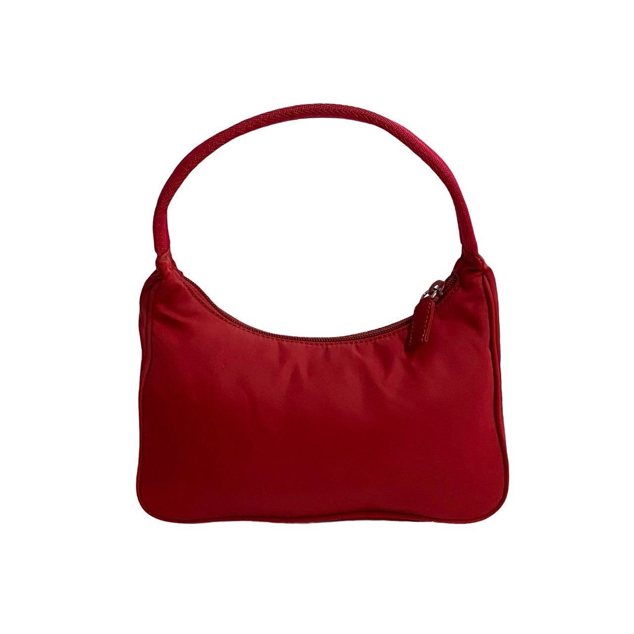 Prada Prada Handbag Red Synthetic Size ONE SIZE - 4 Thumbnail