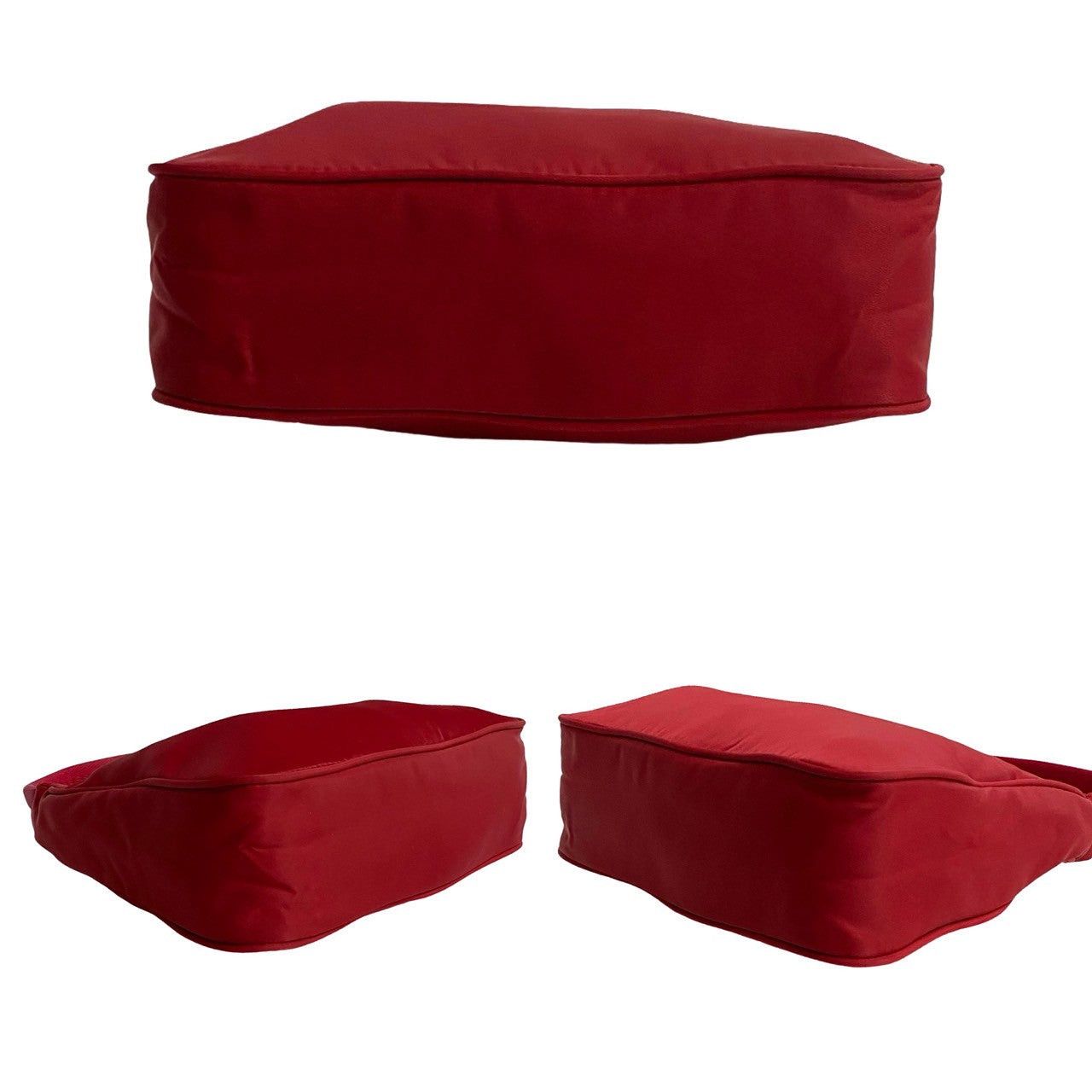 Prada Prada Handbag Red Synthetic Size ONE SIZE - 6 Thumbnail
