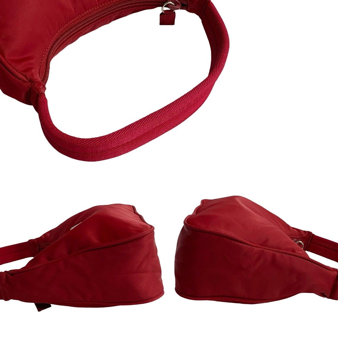 Prada Prada Handbag Red Synthetic Size ONE SIZE - 5 Thumbnail