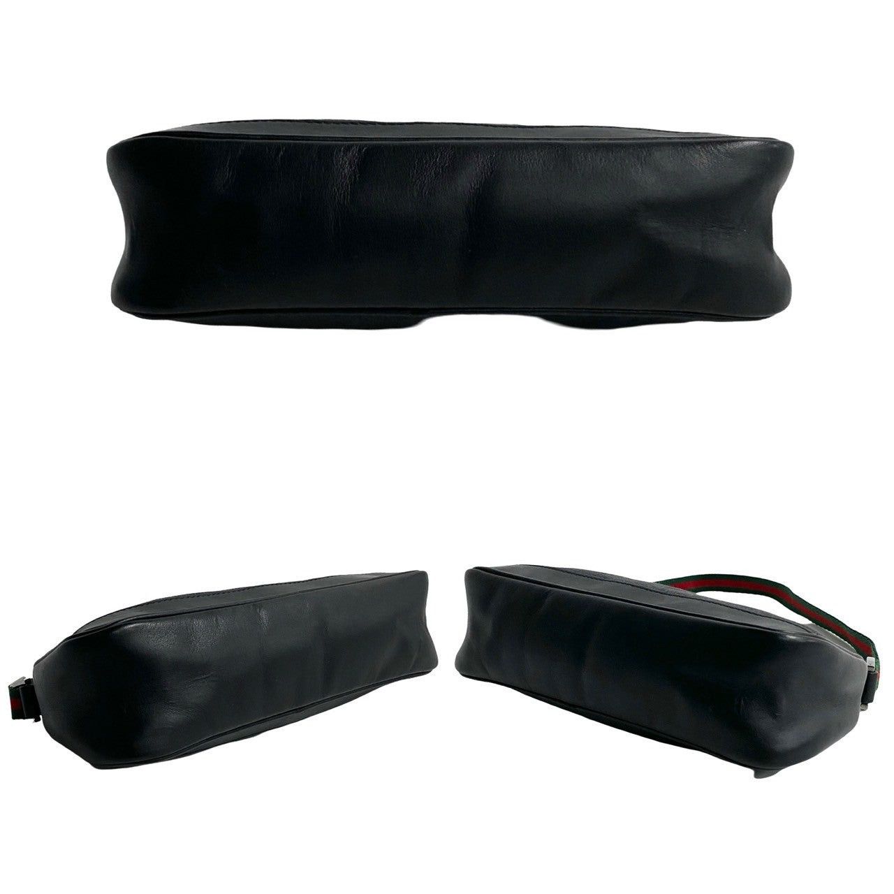 Gucci Gucci Shoulder Bag Black Leather Size ONE SIZE - 6 Thumbnail