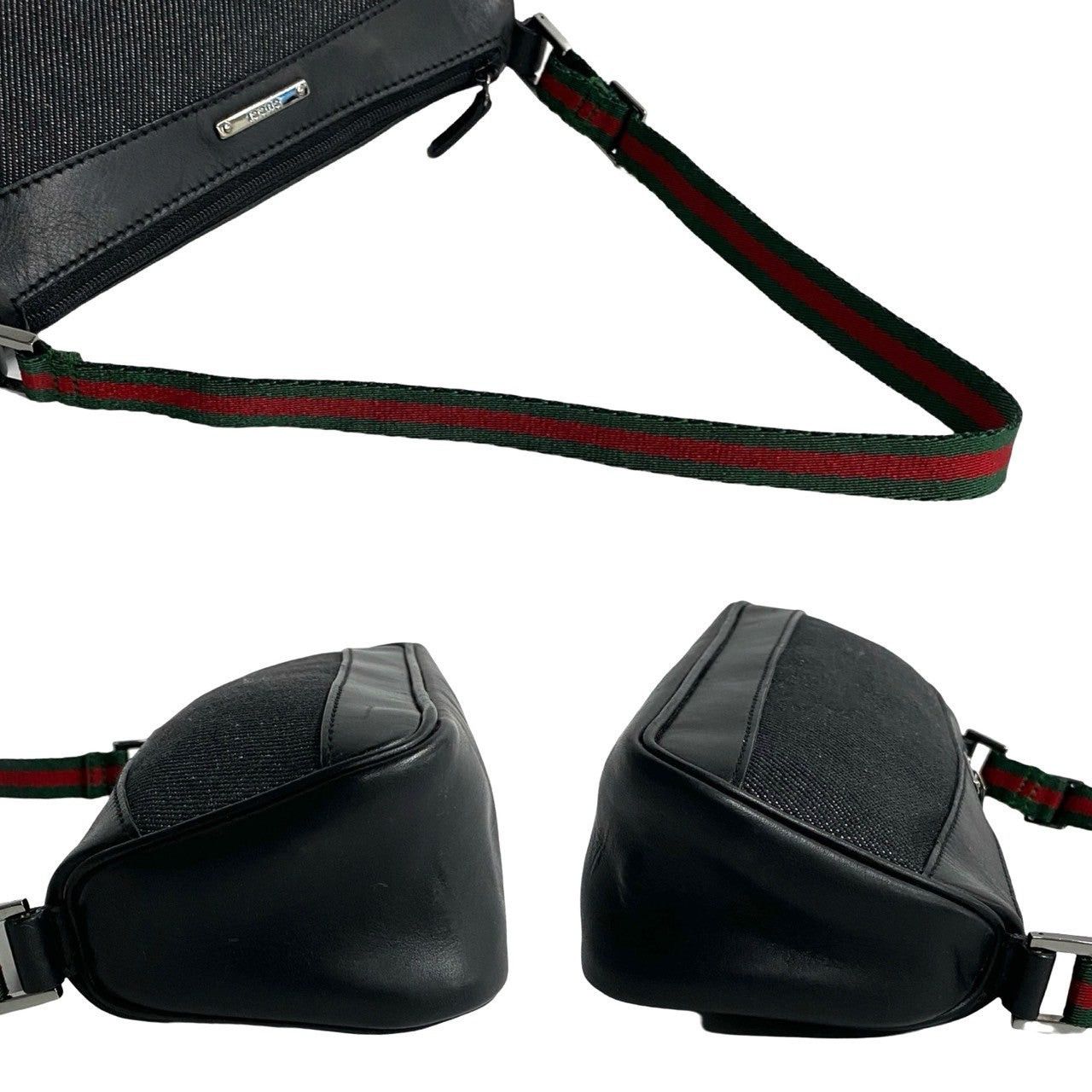 Gucci Gucci Shoulder Bag Black Leather Size ONE SIZE - 5 Thumbnail