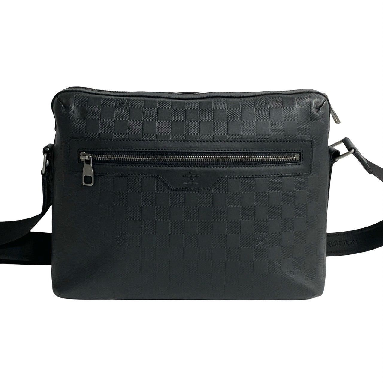 Louis Vuitton Louis Vuitton Shoulder Bag Black Leather Size ONE SIZE - 4 Thumbnail