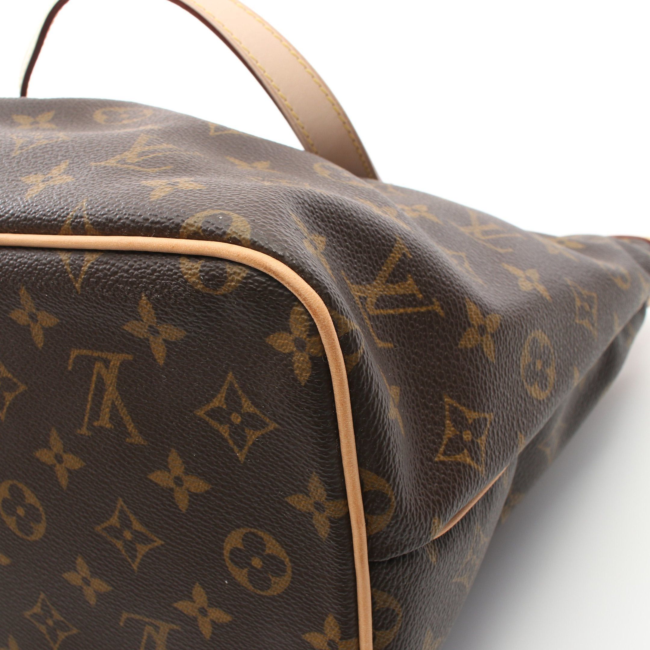 Louis Vuitton Louis Vuitton Palermo Pm Monogram Handbag Leather Brown Size ONE SIZE - 9 Thumbnail