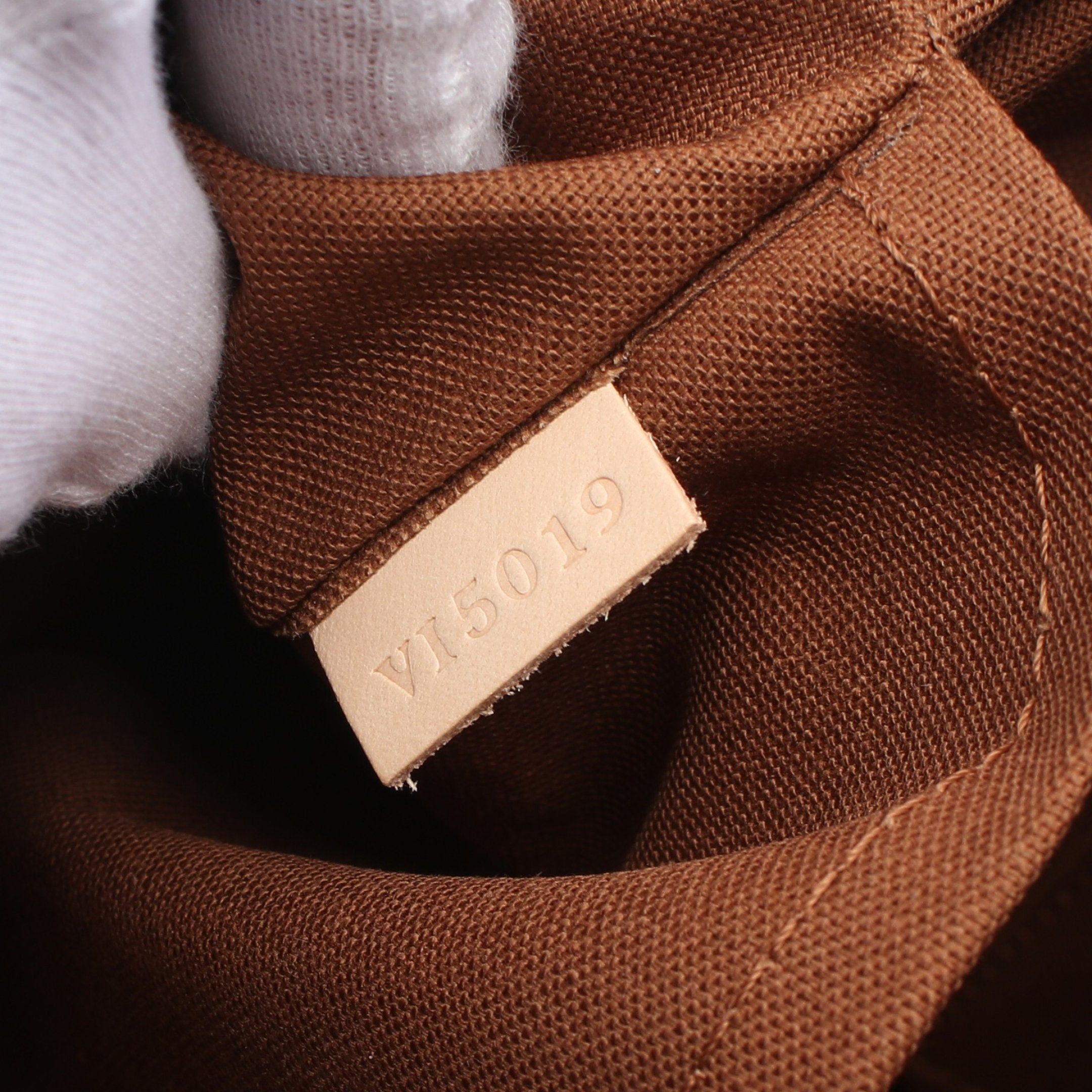 Louis Vuitton Louis Vuitton Palermo Pm Monogram Handbag Leather Brown Size ONE SIZE - 5 Thumbnail