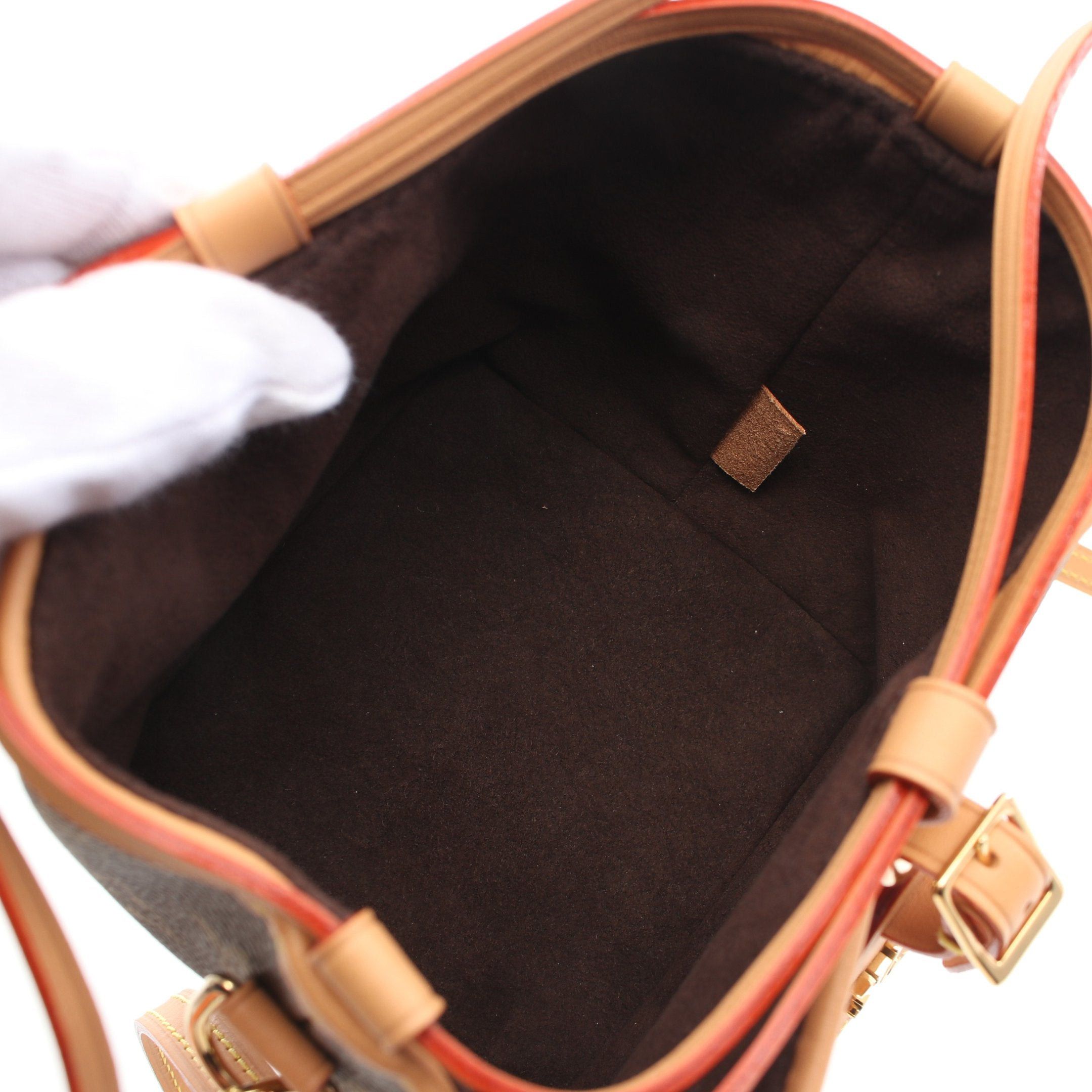 Louis Vuitton Louis Vuitton Noe Perth Monogram Shoulder Bag Leather Brown Size ONE SIZE - 3 Thumbnail
