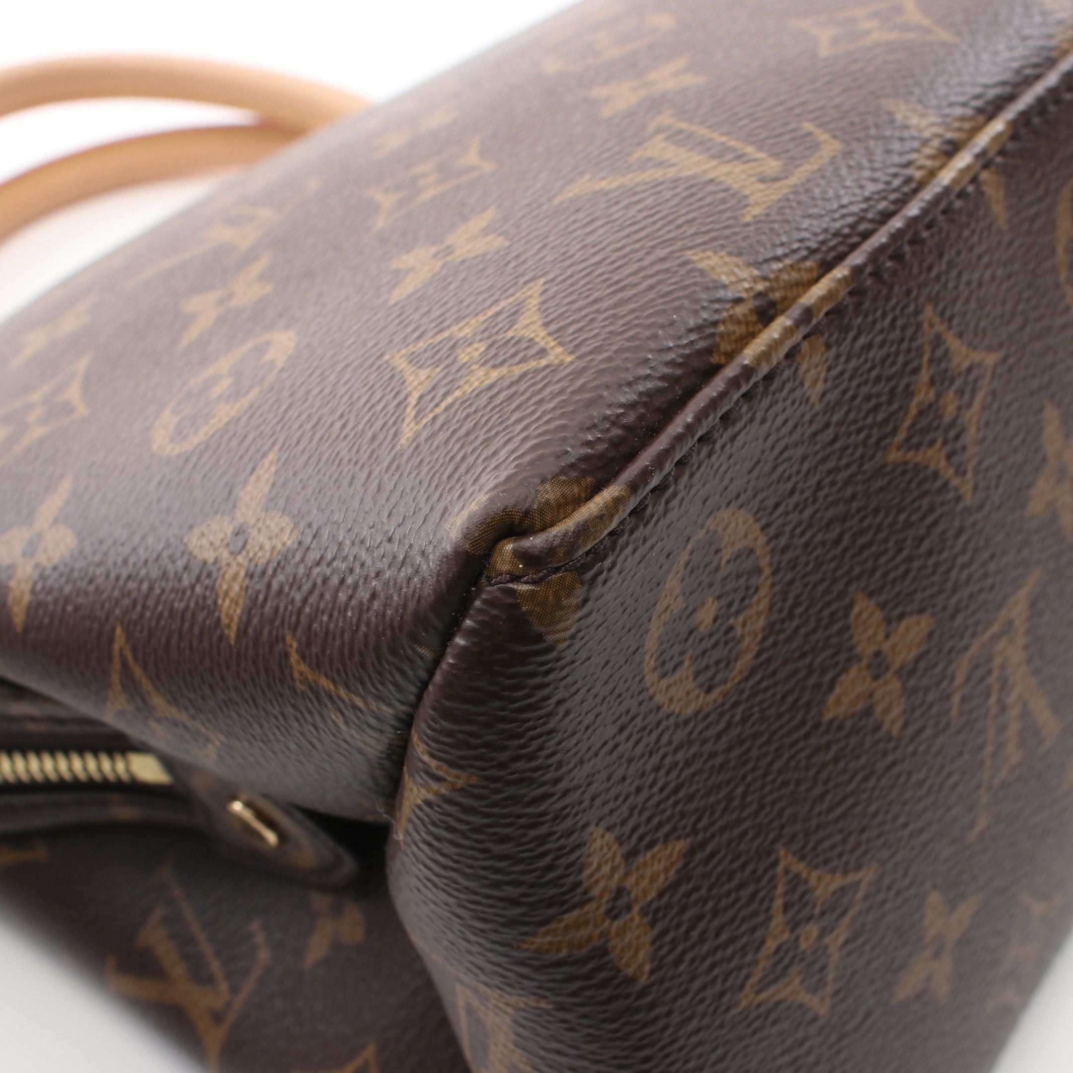 Louis Vuitton Louis Vuitton Petit Pare Pm Monogram Handbag Leather Brown Size ONE SIZE - 6 Thumbnail