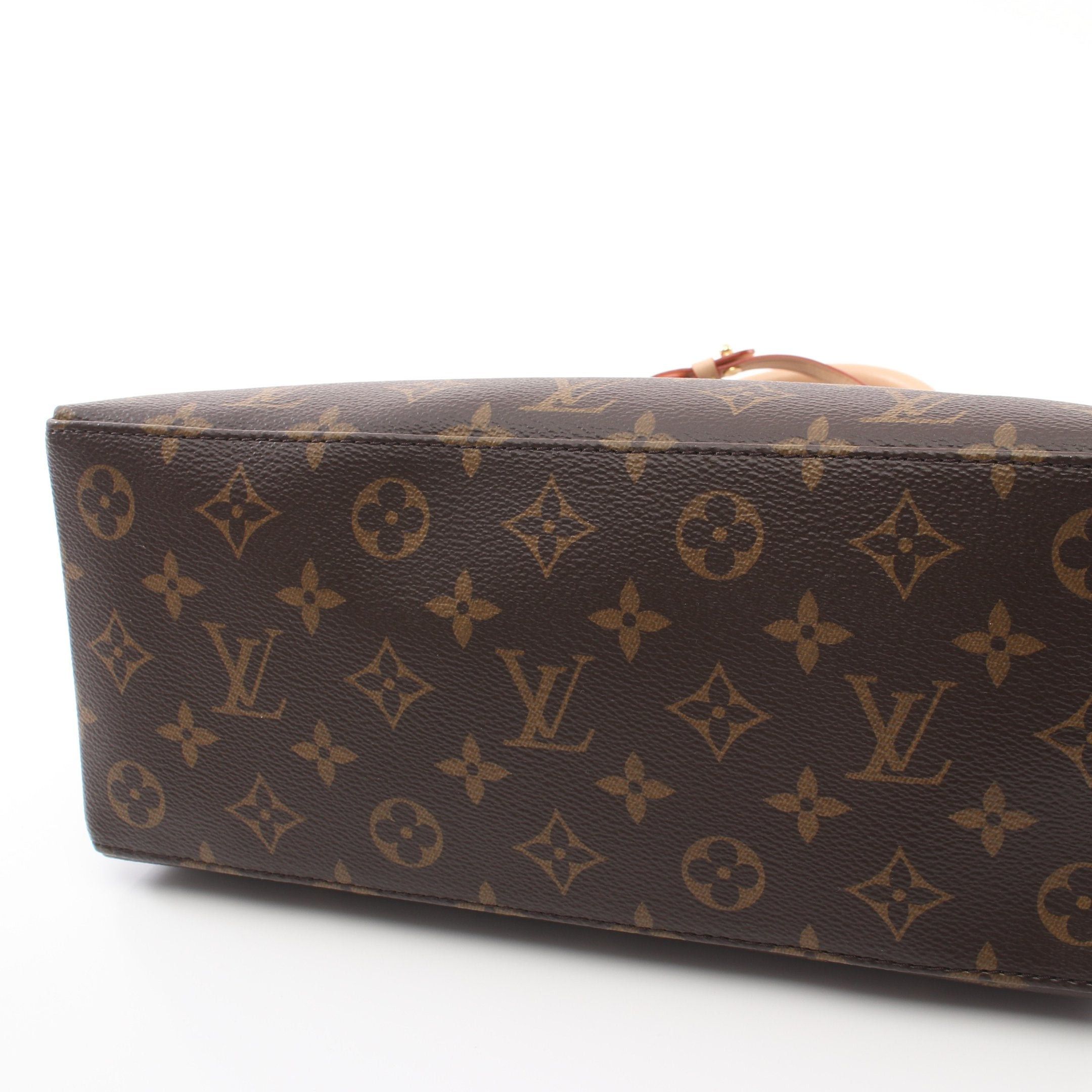 Louis Vuitton Louis Vuitton Petit Pare Pm Monogram Handbag Leather Brown Size ONE SIZE - 8 Thumbnail