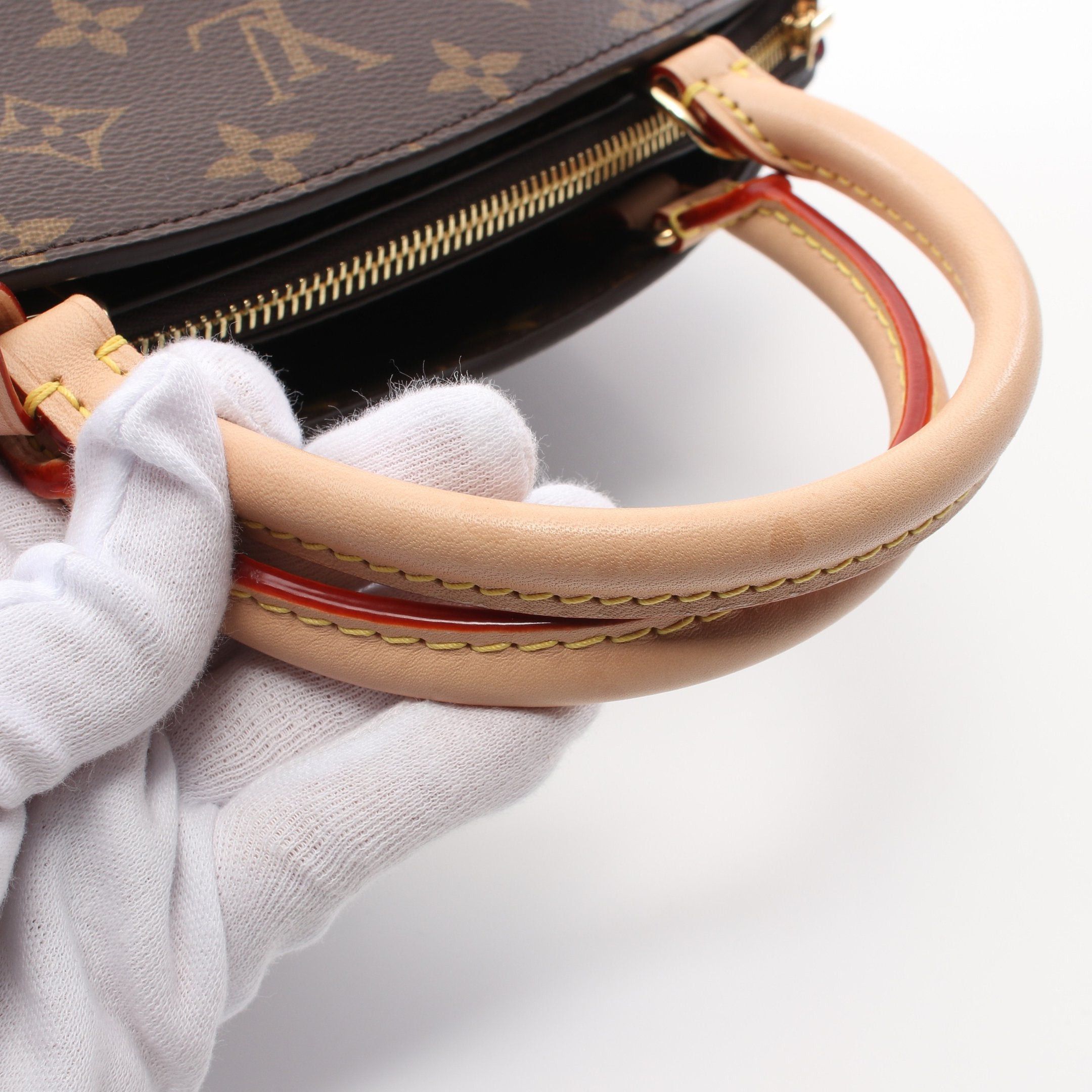 Louis Vuitton Louis Vuitton Petit Pare Pm Monogram Handbag Leather Brown Size ONE SIZE - 5 Thumbnail