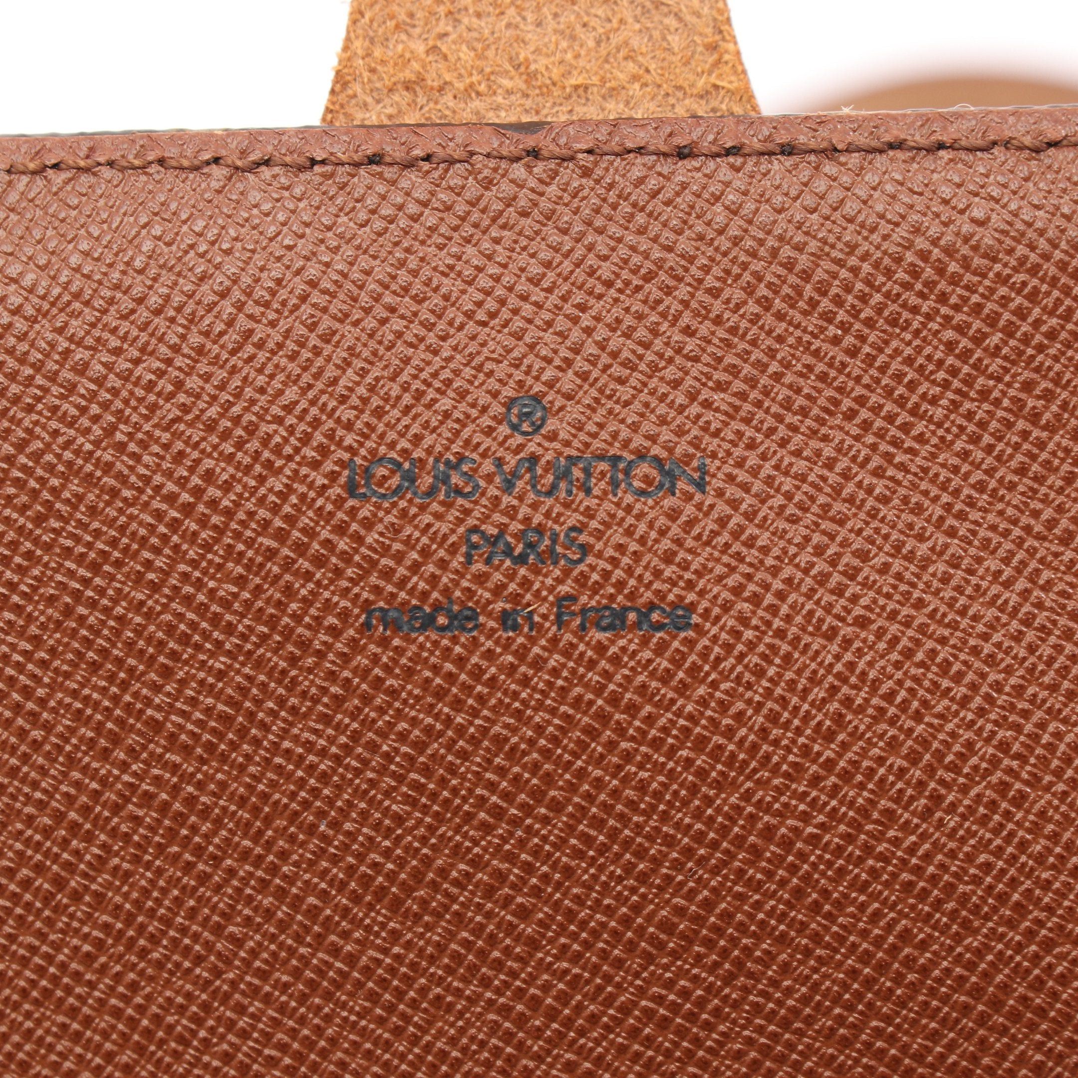 Louis Vuitton Louis Vuitton Cartesier Mm Monogram Shoulder Bag Leather Brown Size ONE SIZE - 4 Thumbnail