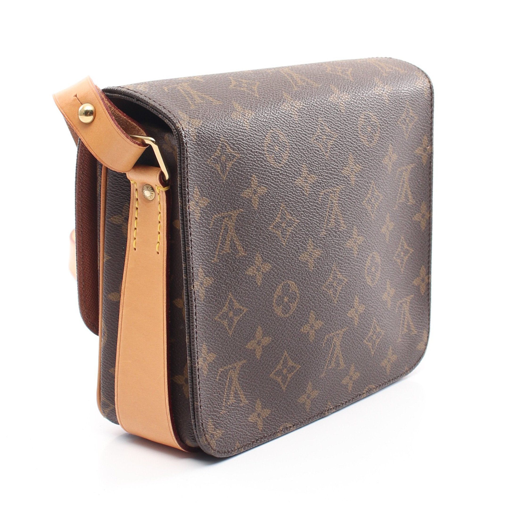 Louis Vuitton Louis Vuitton Cartesier Mm Monogram Shoulder Bag Leather Brown Size ONE SIZE - 2 Thumbnail