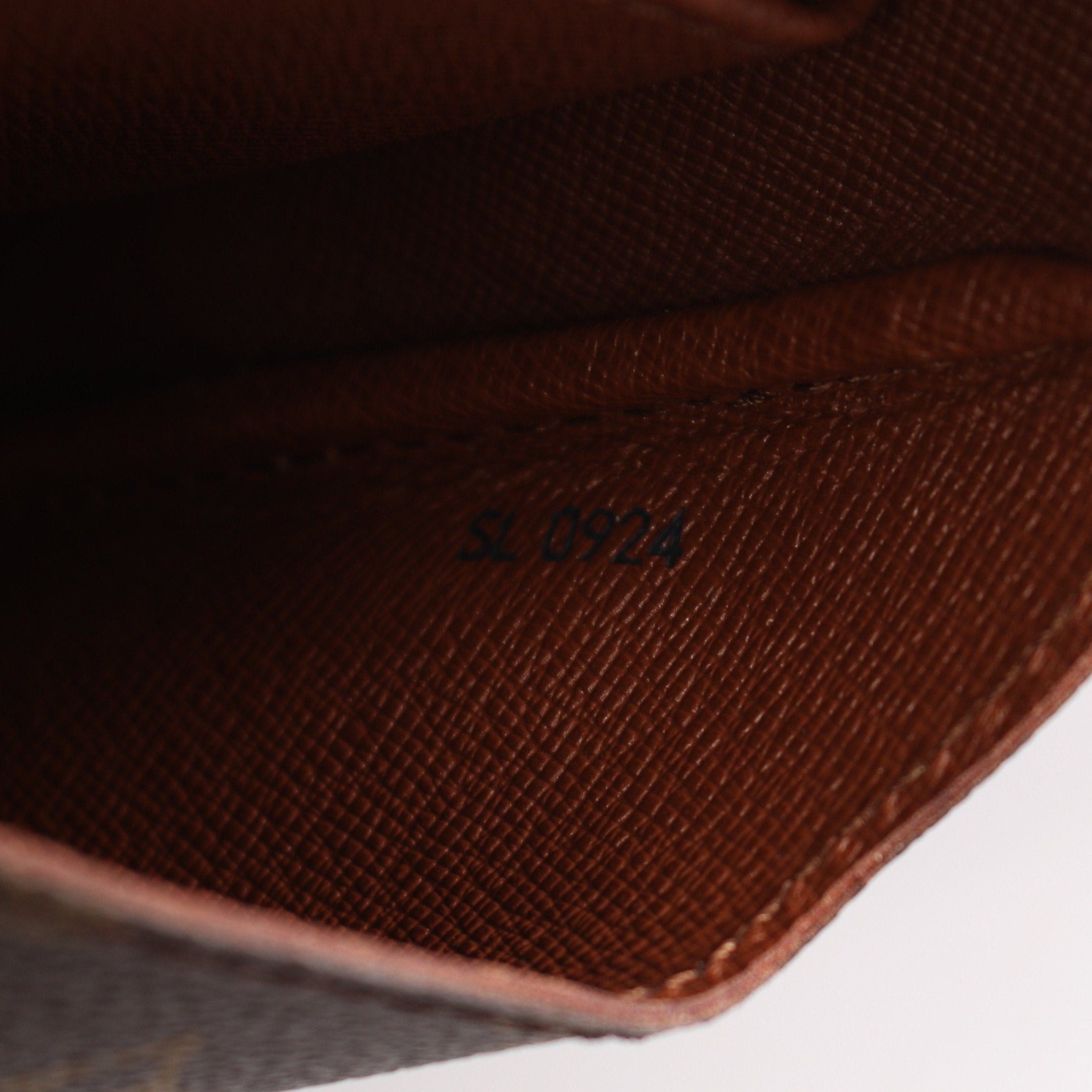 Louis Vuitton Louis Vuitton Cartesier Mm Monogram Shoulder Bag Leather Brown Size ONE SIZE - 5 Thumbnail