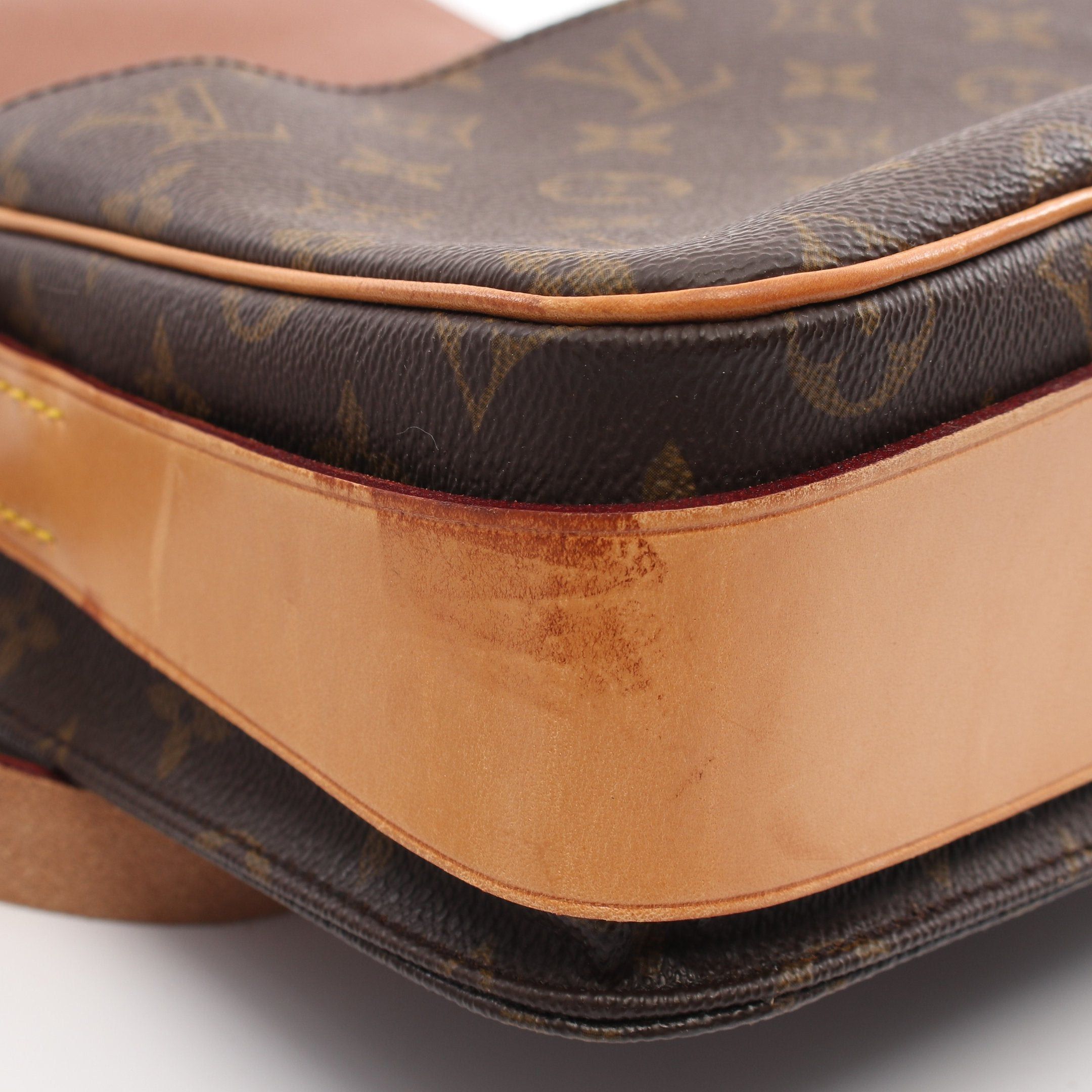 Louis Vuitton Louis Vuitton Cartesier Mm Monogram Shoulder Bag Leather Brown Size ONE SIZE - 6 Thumbnail