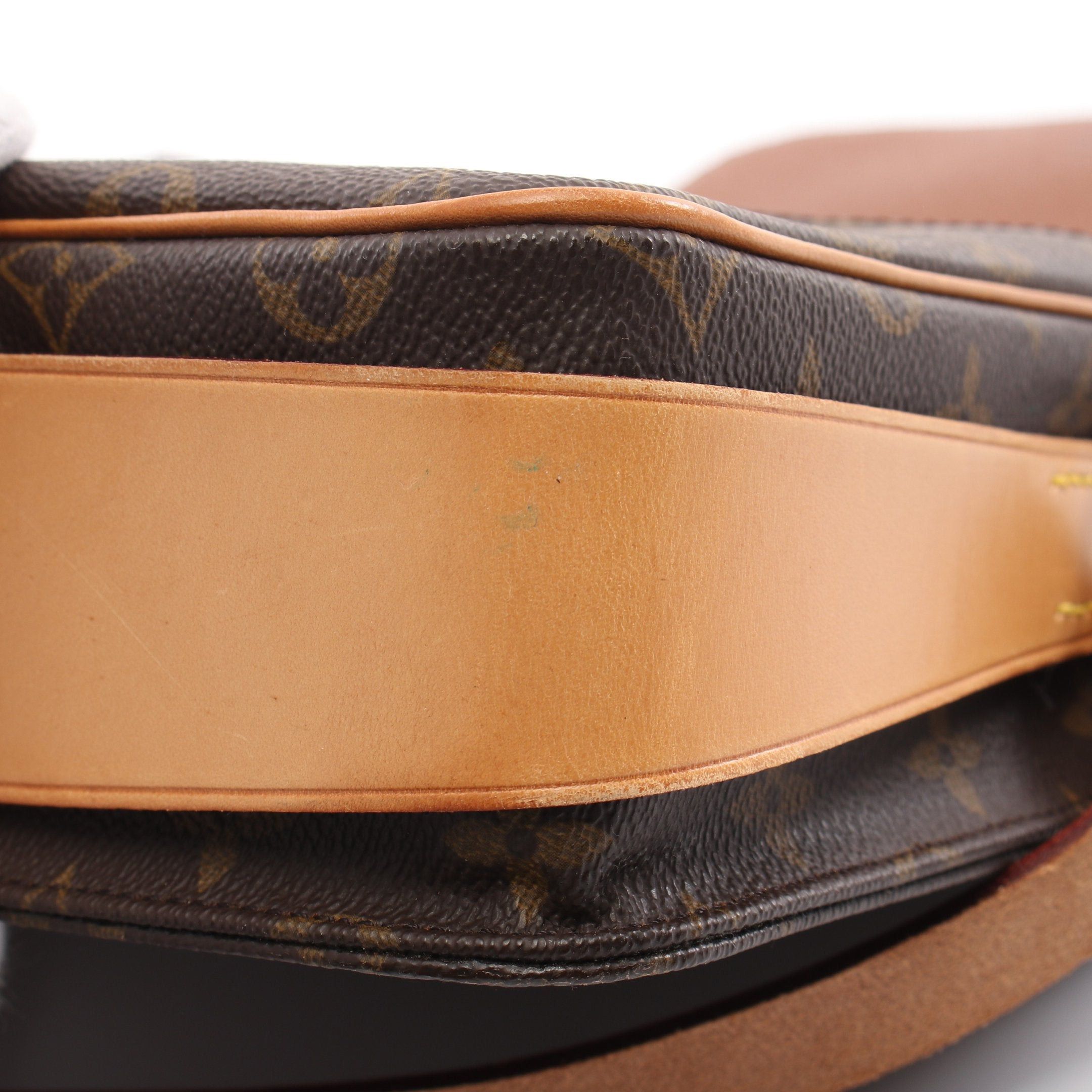 Louis Vuitton Louis Vuitton Cartesier Mm Monogram Shoulder Bag Leather Brown Size ONE SIZE - 7 Thumbnail