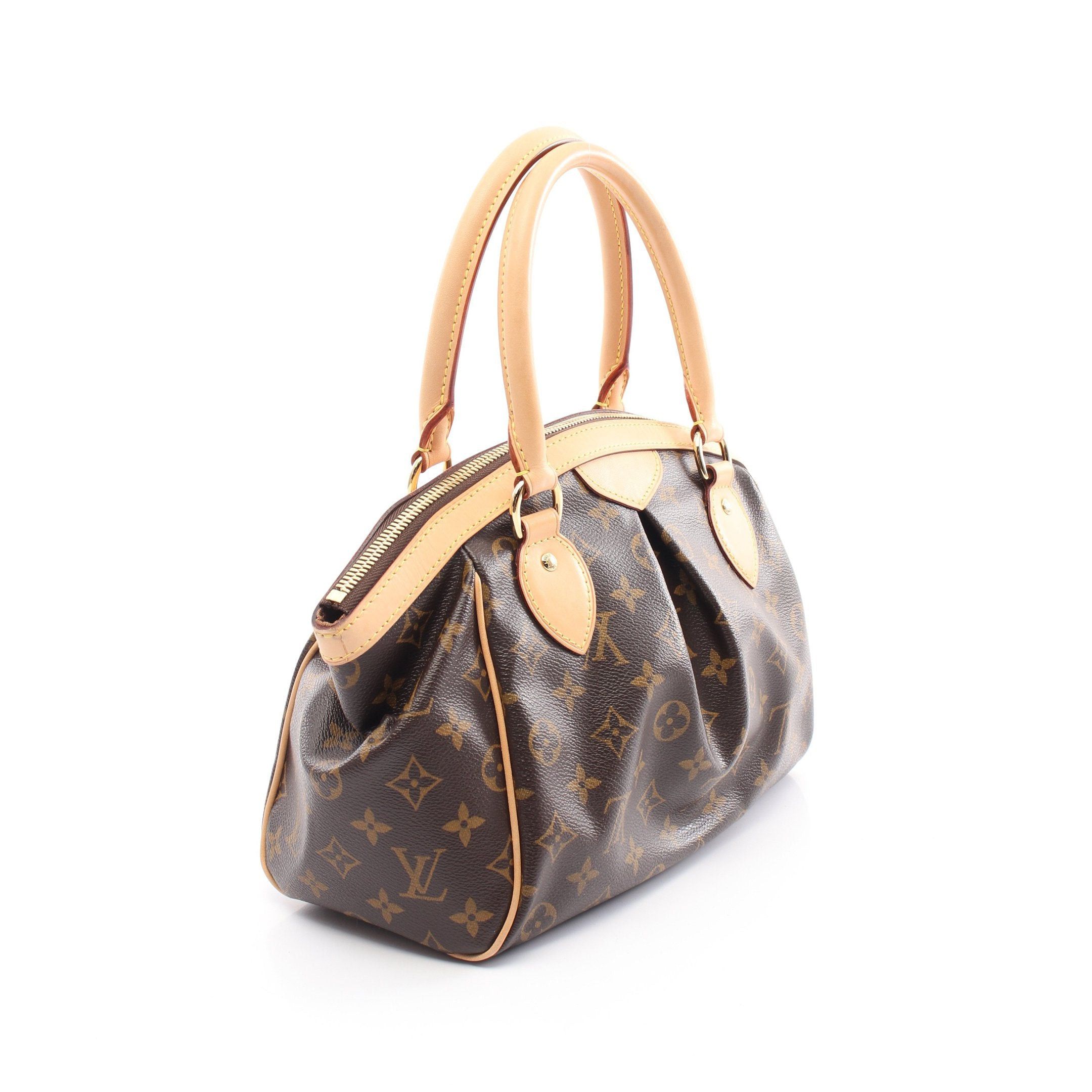 Louis Vuitton Louis Vuitton Tivoli Pm Monogram Handbag Leather Brown Size ONE SIZE - 2 Thumbnail