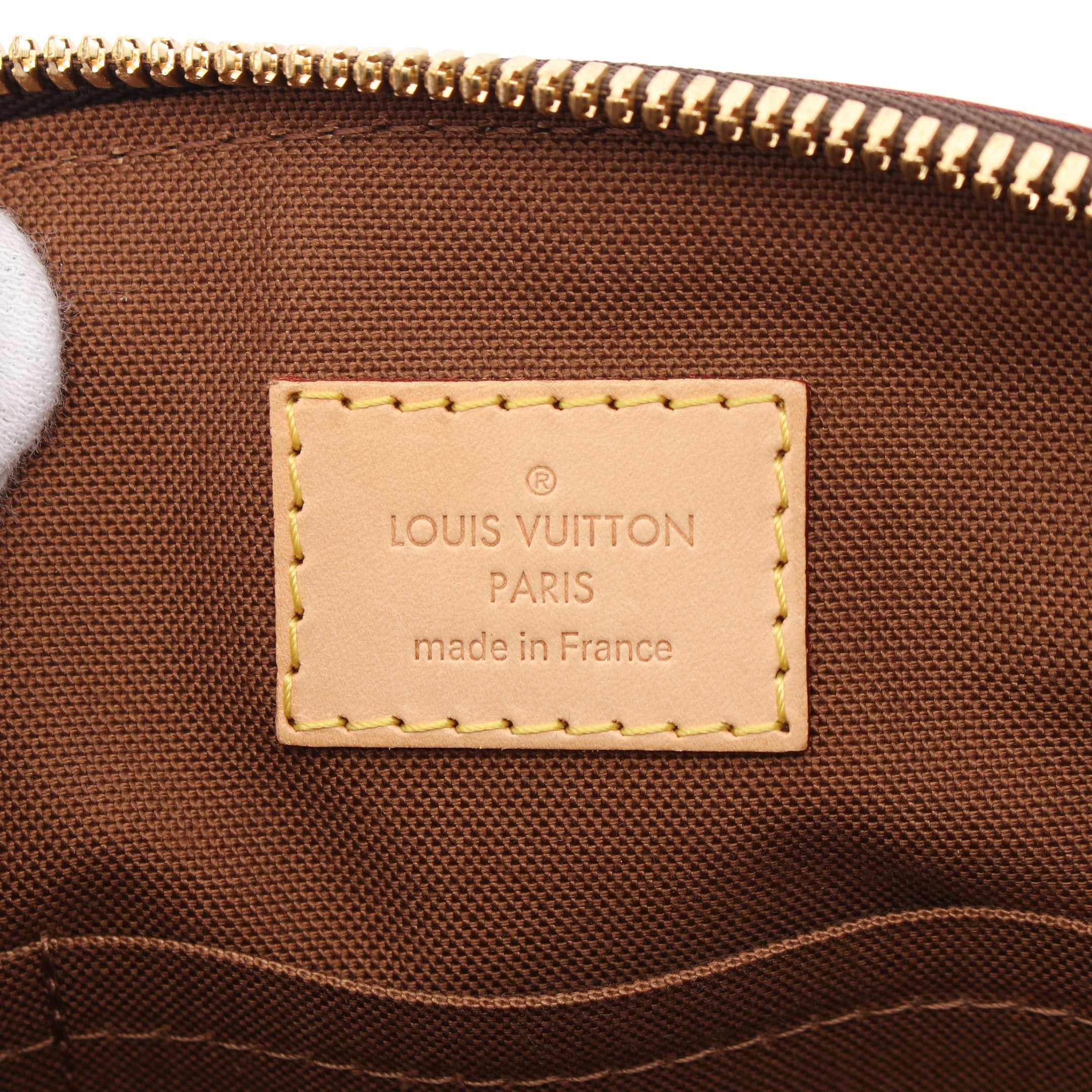 Louis Vuitton Louis Vuitton Tivoli Pm Monogram Handbag Leather Brown Size ONE SIZE - 4 Thumbnail