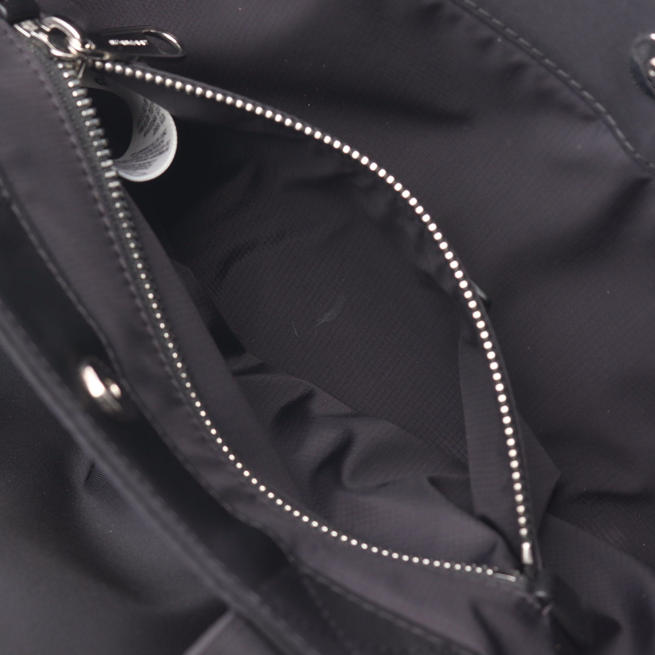 Burberry Burberry Econyl Handbag Tote Bag Logo Print Nylon Black Size ONE SIZE - 10 Thumbnail