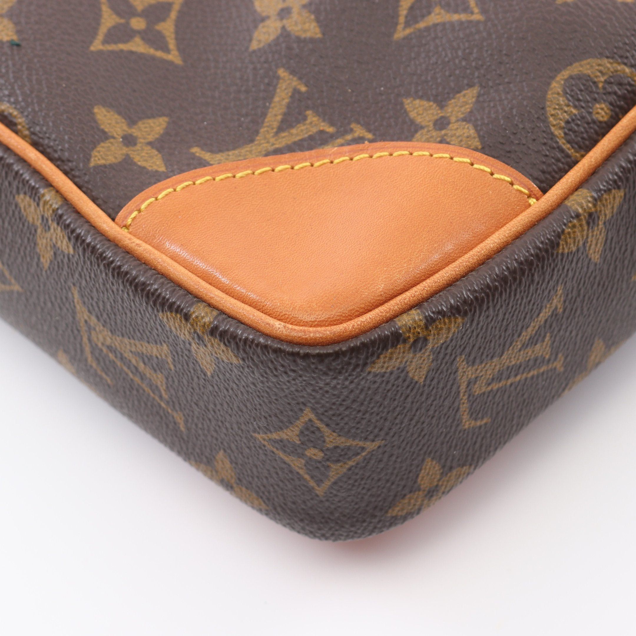 Louis Vuitton Louis Vuitton Porte Document Voyage Monogram Briefcase Business Bag Leather Brown Size ONE SIZE - 6 Thumbnail