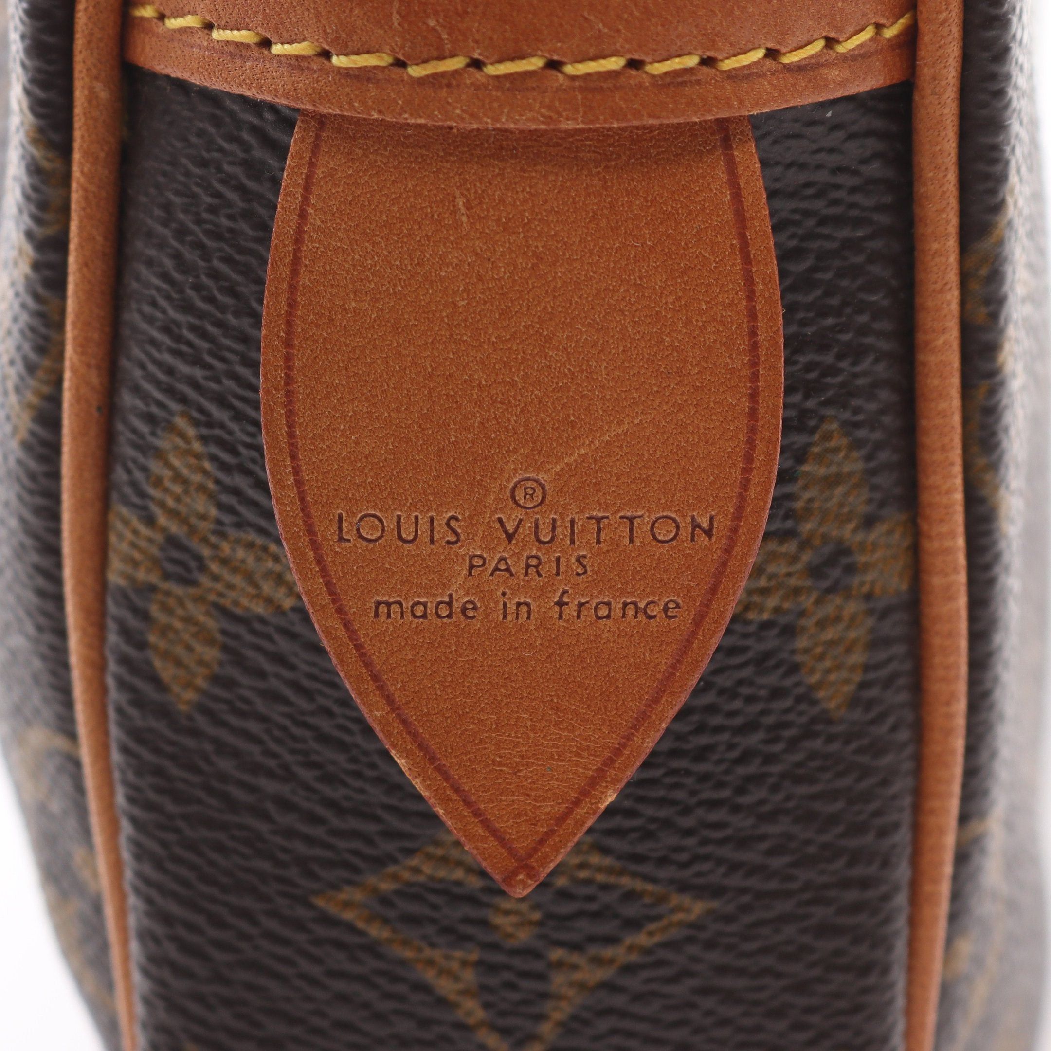Louis Vuitton Louis Vuitton Porte Document Voyage Monogram Briefcase Business Bag Leather Brown Size ONE SIZE - 4 Thumbnail