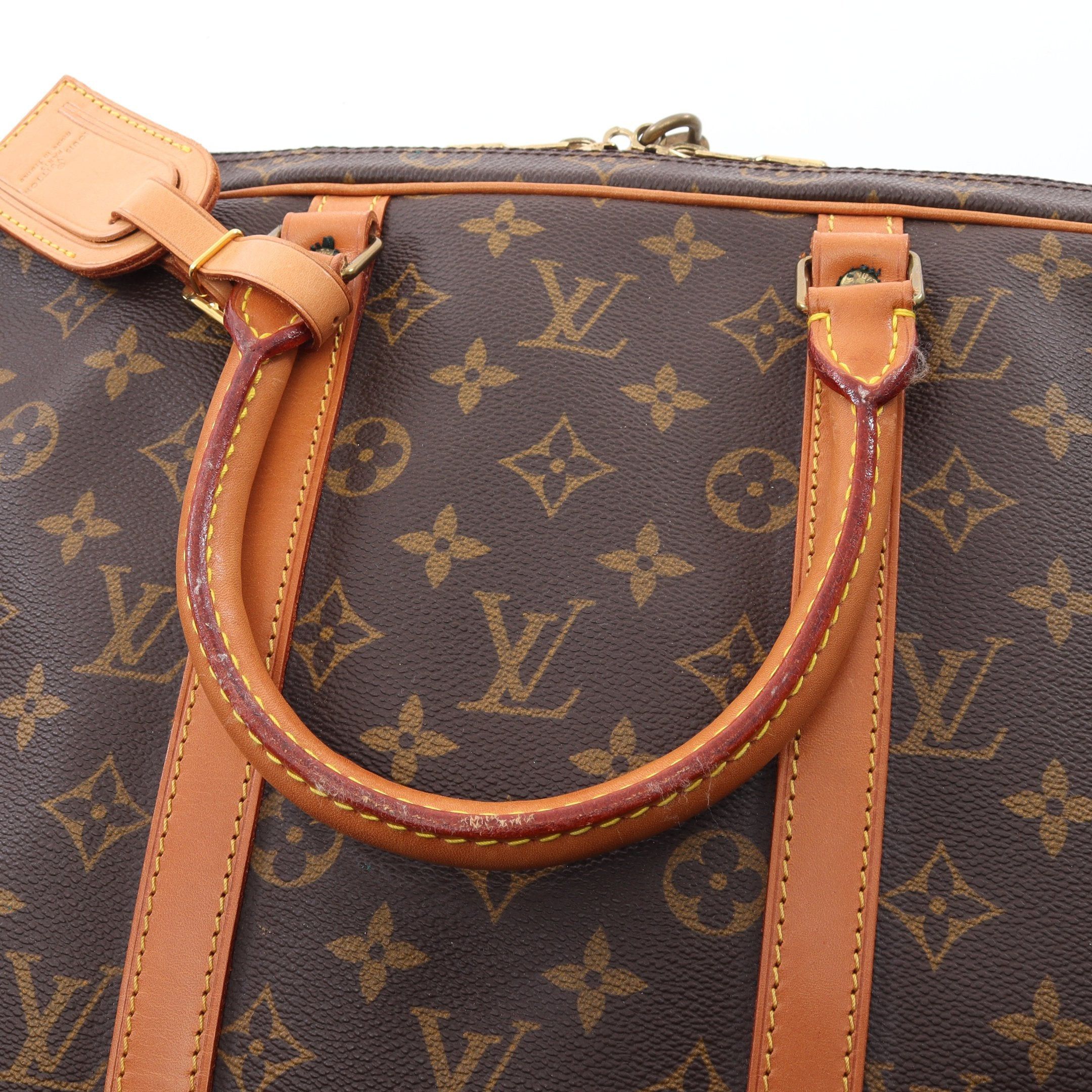 Louis Vuitton Louis Vuitton Porte Document Voyage Monogram Briefcase Business Bag Leather Brown Size ONE SIZE - 11 Thumbnail