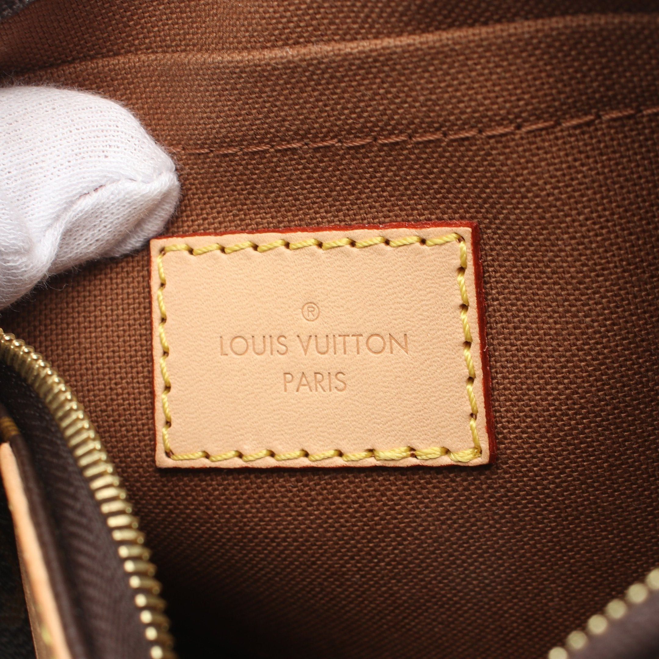 Louis Vuitton Louis Vuitton Multy Pochette Accessoires Monogram Khaki Shoulder Bag Brown Green Size ONE SIZE - 4 Thumbnail