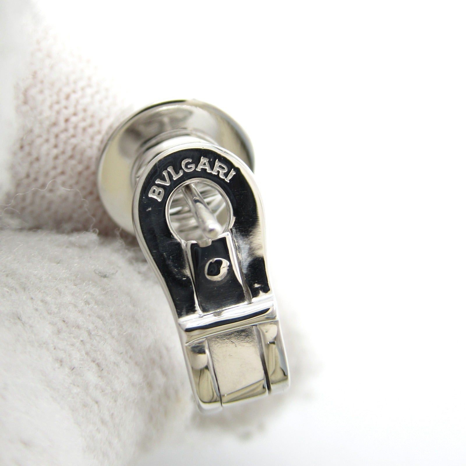 Bvlgari Bvlgari Bulgari Diamond Earrings K18Wg (White Gold) Clear Size ONE SIZE - 4 Thumbnail