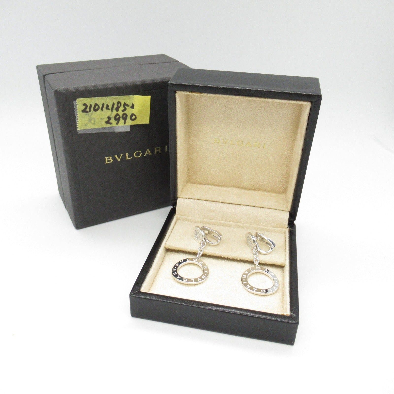 Bvlgari Bvlgari Bulgari Diamond Earrings K18Wg (White Gold) Clear Size ONE SIZE - 6 Thumbnail